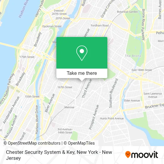 Chester Security System & Key map