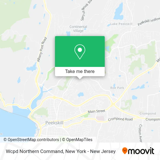 Wcpd Northern Command map