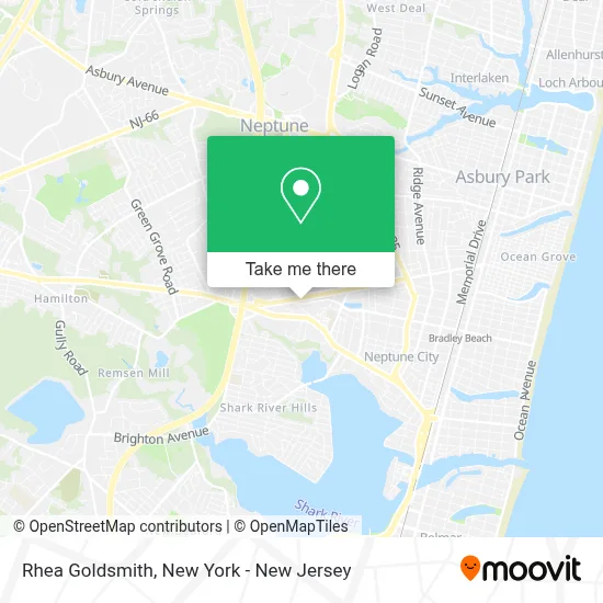 Rhea Goldsmith map