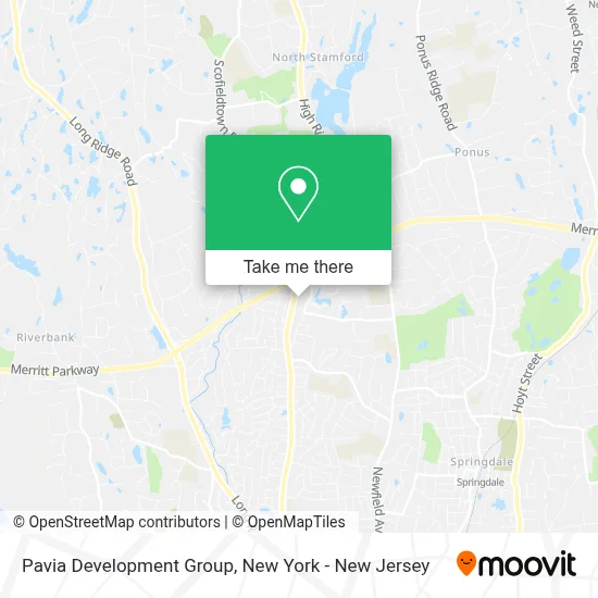 Pavia Development Group map