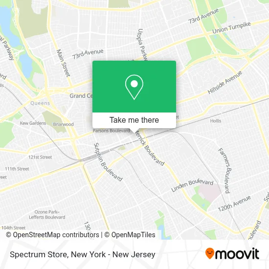 Spectrum Store map
