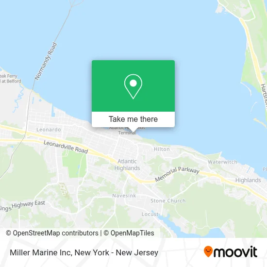 Miller Marine Inc map