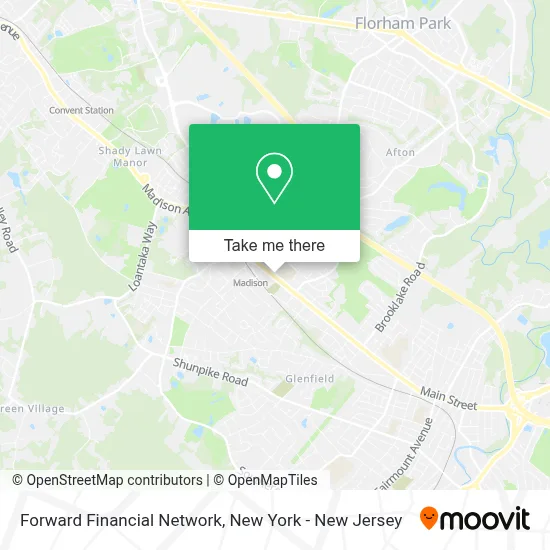 Forward Financial Network map
