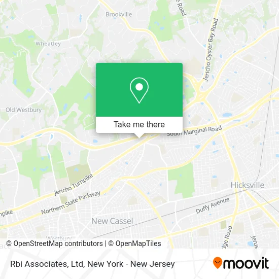 Rbi Associates, Ltd map