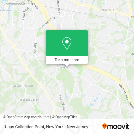 Usps Collection Point map