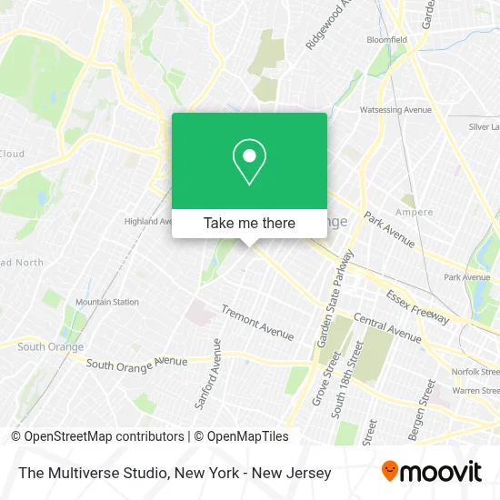 The Multiverse Studio map