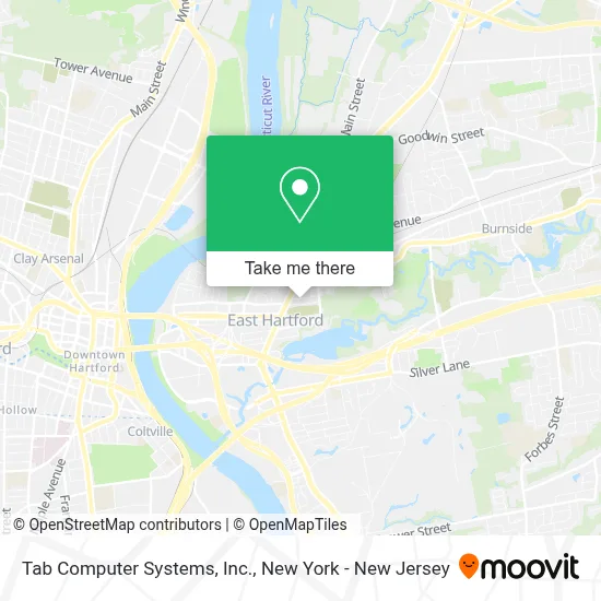 Tab Computer Systems, Inc. map