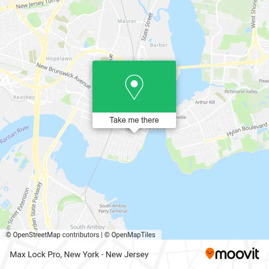 Max Lock Pro map