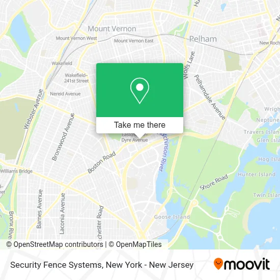 Security Fence Systems map