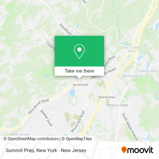 Summit Prep map