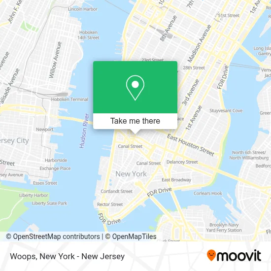 Woops map