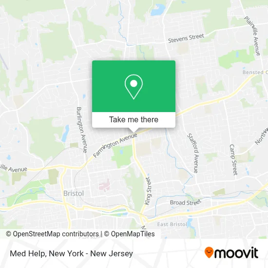 Med Help map