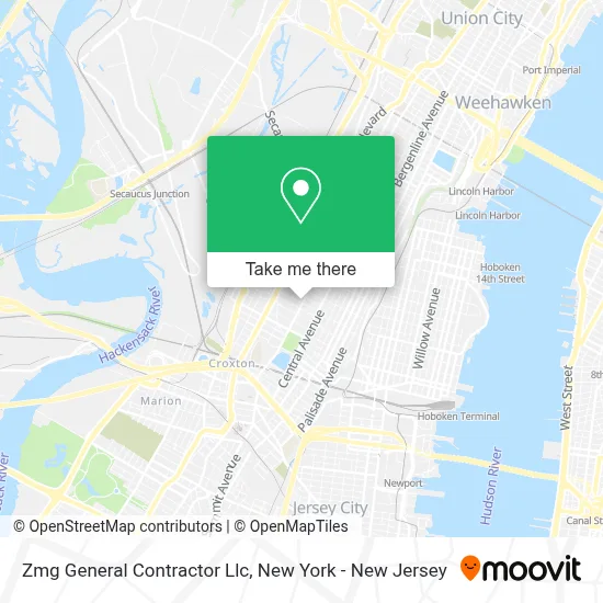 Zmg General Contractor Llc map