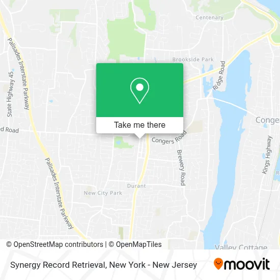Synergy Record Retrieval map