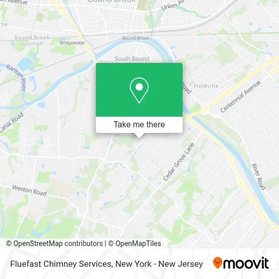 Fluefast Chimney Services map