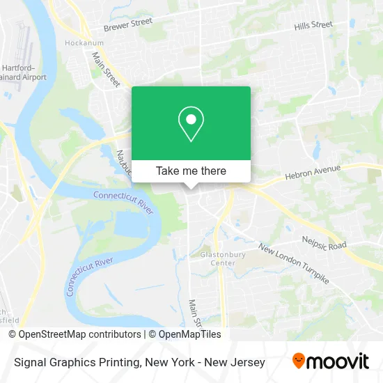 Signal Graphics Printing map