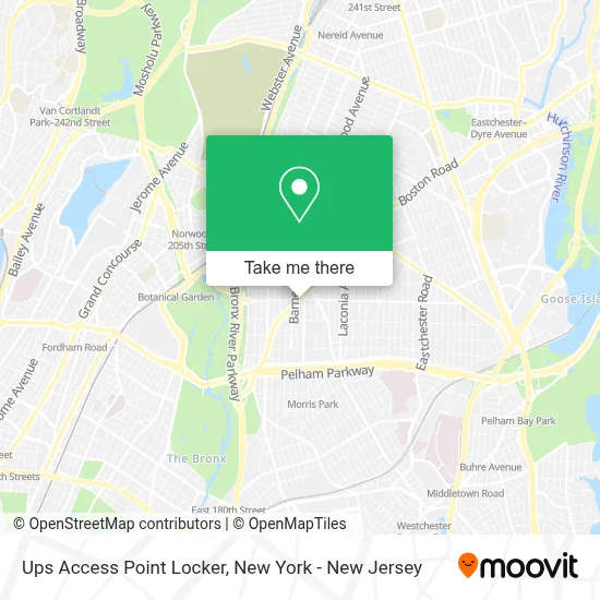 Ups Access Point Locker map
