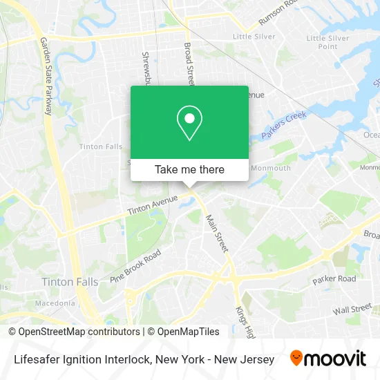 ¿Cómo llegar a Lifesafer Ignition Interlock en Eatontown en autobús ...
