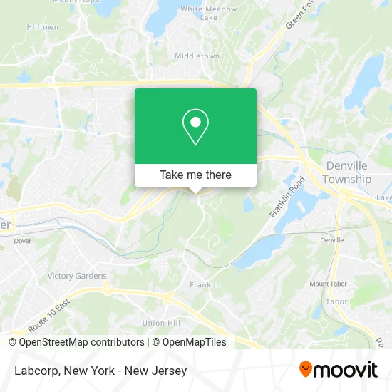 Labcorp map