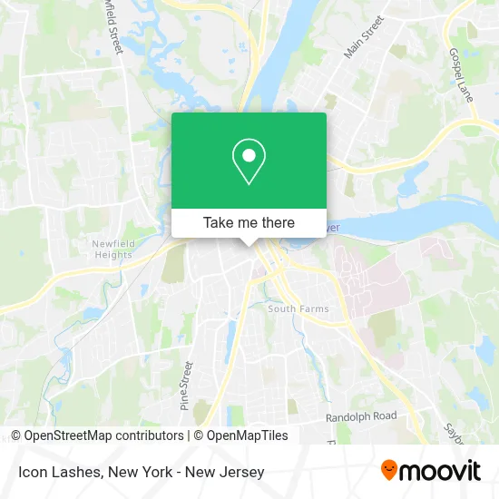 Icon Lashes map