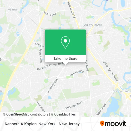 Kenneth A Kaplan map