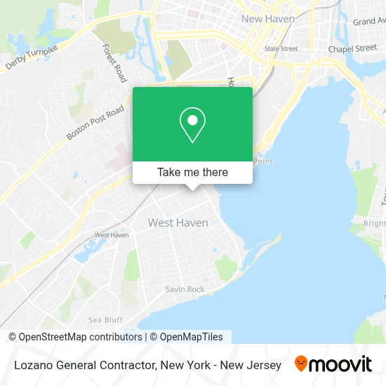 Lozano General Contractor map