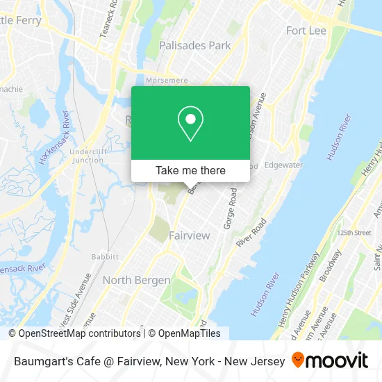 Baumgart's Cafe @ Fairview map