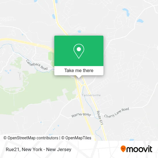 Rue21 map