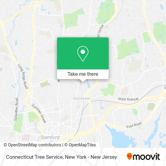 Connecticut Tree Service map