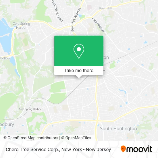 Chero Tree Service Corp. map