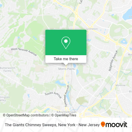 The Giants Chimney Sweeps map