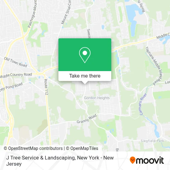 J Tree Service & Landscaping map