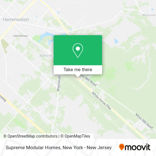 Supreme Modular Homes map