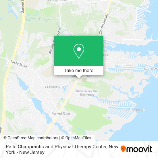 Rallo Chiropractic and Physical Therapy Center map
