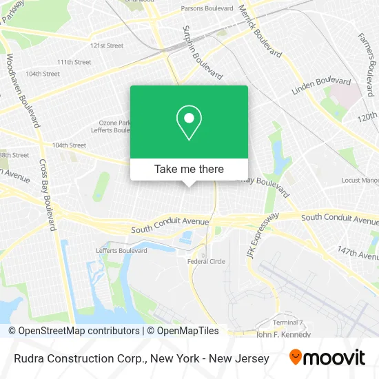 Rudra Construction Corp. map