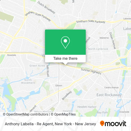 Anthony Labella - Re Agent map
