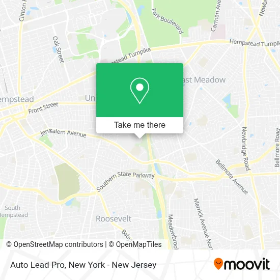 Auto Lead Pro map