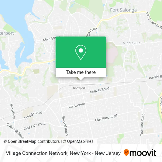 Village Connection Network map