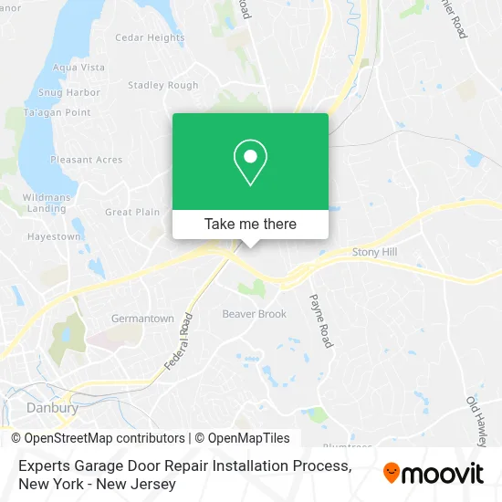 Experts Garage Door Repair Installation Process map