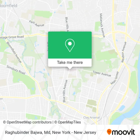 Raghubinder Bajwa, Md map