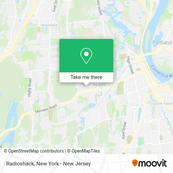 Radioshack map