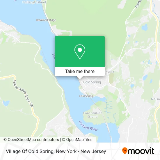 Village Of Cold Spring map