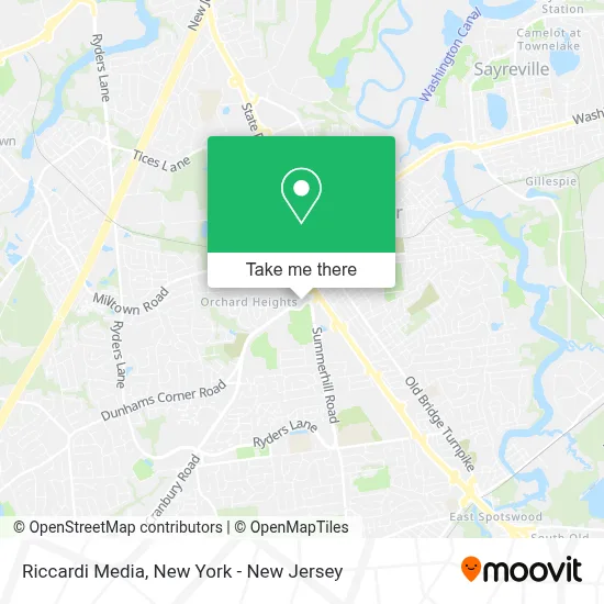 Riccardi Media map