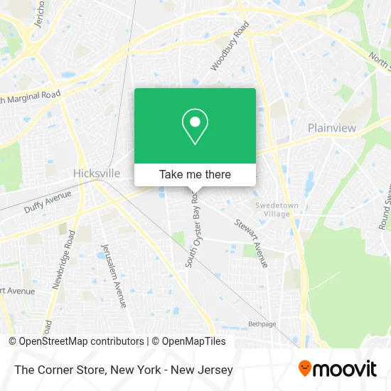 The Corner Store map