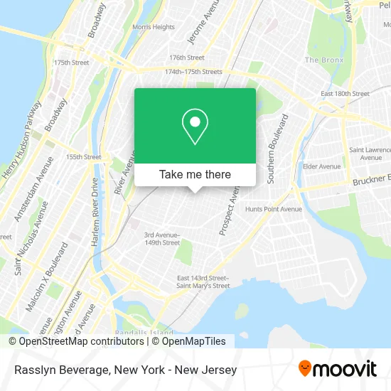 Rasslyn Beverage map