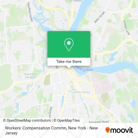 Workers' Compensation Commn map