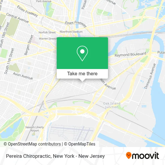 Pereira Chiropractic map