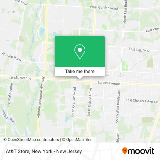 At&T Store map