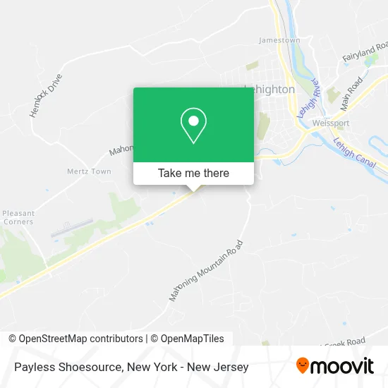 Payless Shoesource map