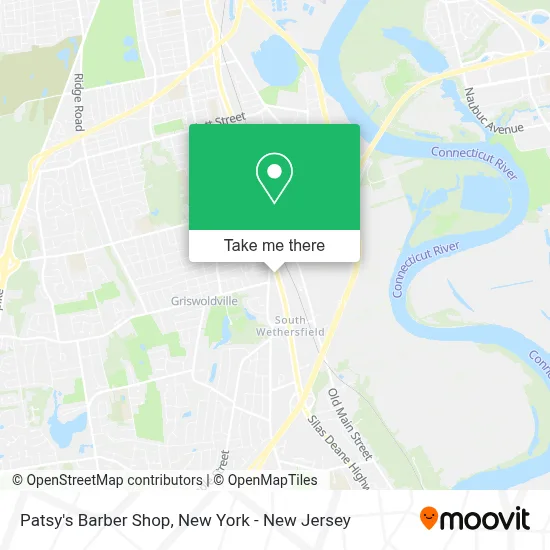 Patsy's Barber Shop map
